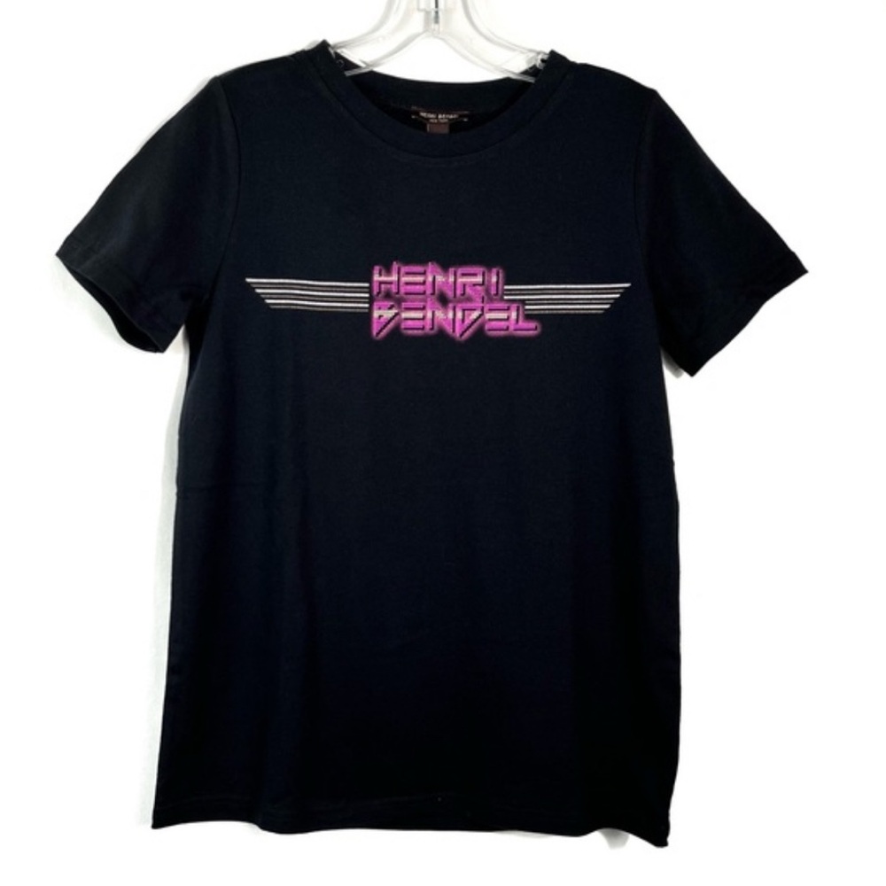 Henri Bendel Black T-Shirt